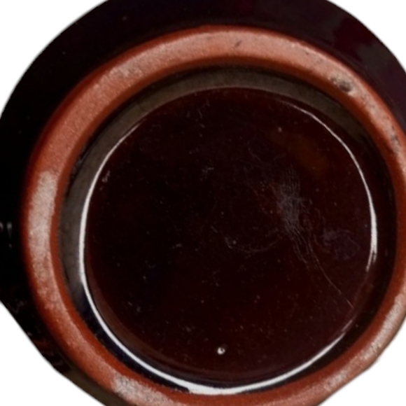 Vintage Japanese Brown Betty Rooster Ceramic Tea Set - Teapot, Sugar Bow… - Picture 12 of 13